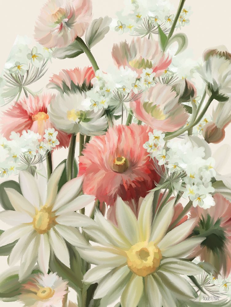 Summer Wildflowers art print by House Fenway for $57.95 CAD