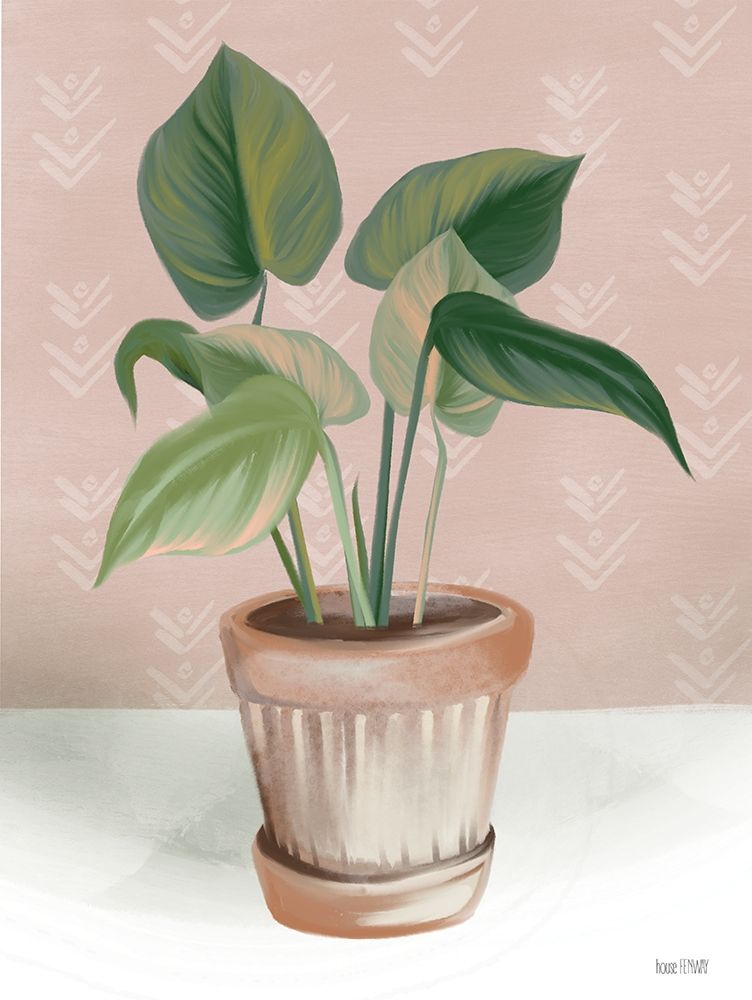 House Prayer Plant art print by House Fenway for $57.95 CAD