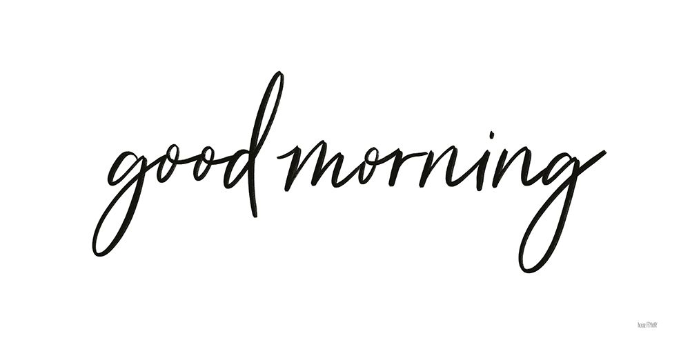 Good Morning art print by House Fenway for $57.95 CAD