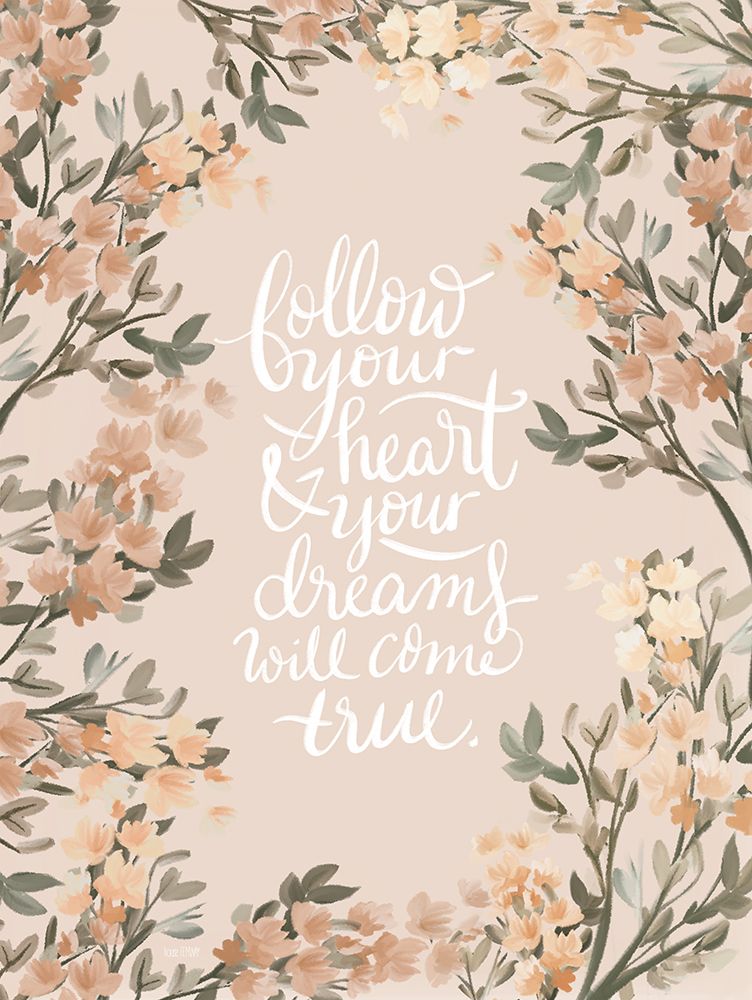 Follow Your Heart art print by House Fenway for $57.95 CAD