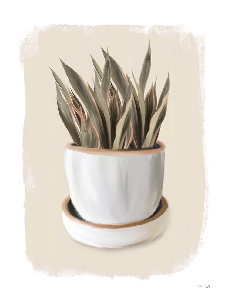 House Plant I art print by House Fenway for $57.95 CAD