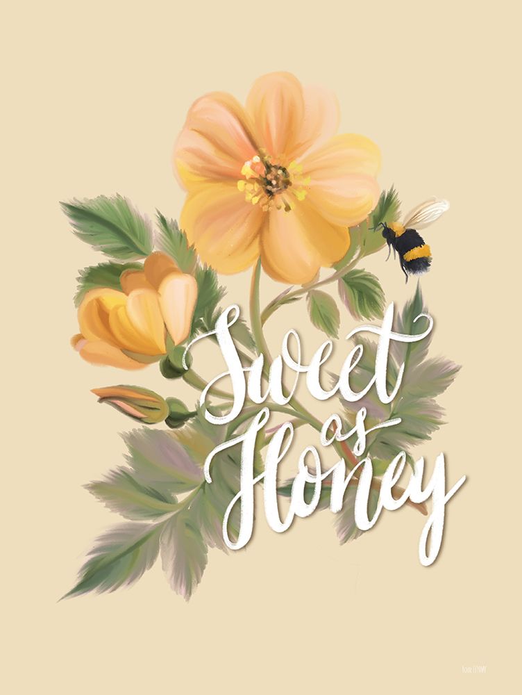 Sweet as Honey art print by House Fenway for $57.95 CAD