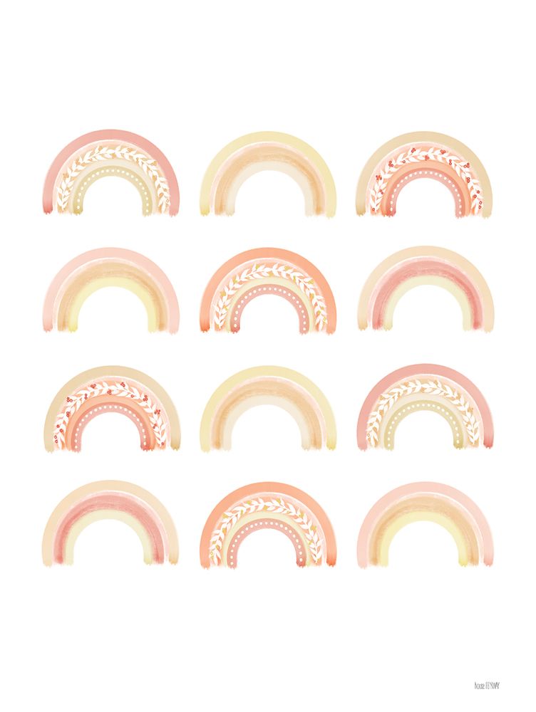 Follow Your Dreams Rainbows art print by House Fenway for $57.95 CAD