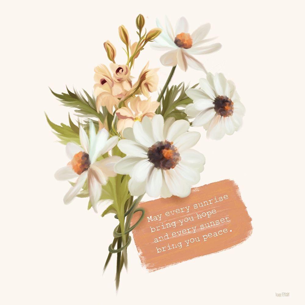 Sunrise Hope-Sunset Peace art print by House Fenway for $57.95 CAD