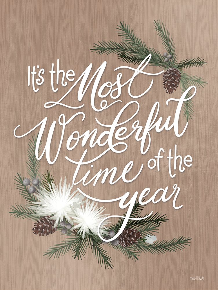 Most Wonderful Time art print by House Fenway for $57.95 CAD