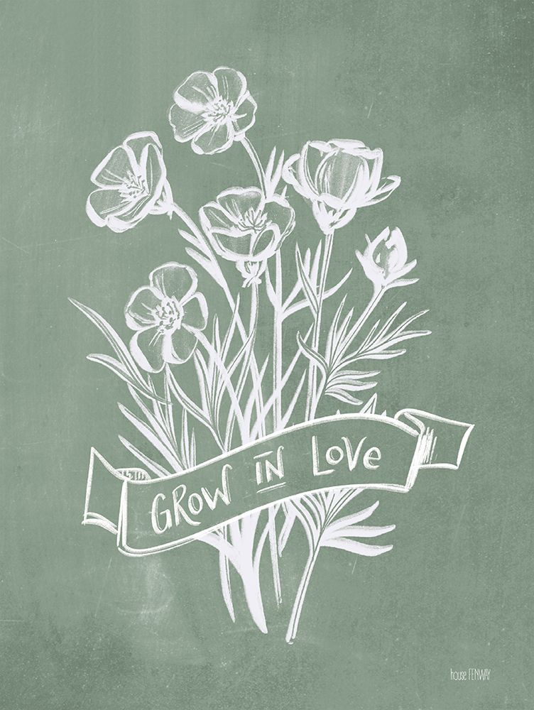 Grow in Love art print by House Fenway for $57.95 CAD