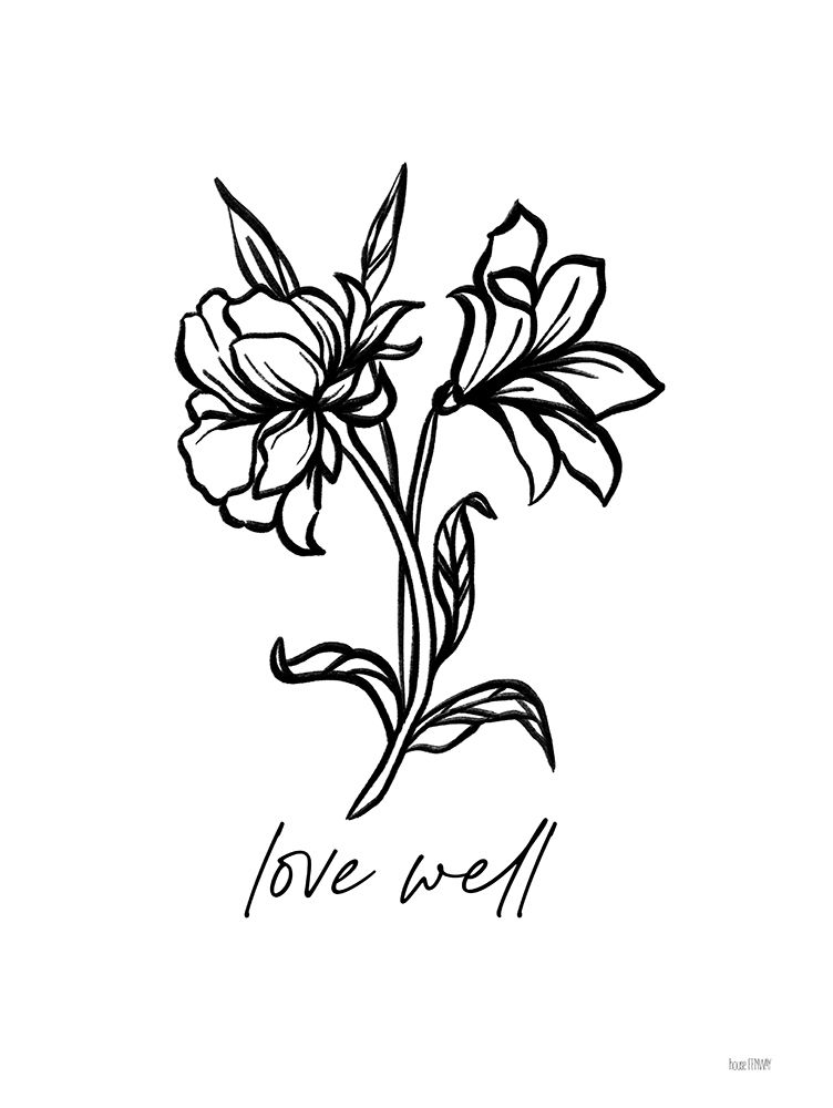 Love Well art print by House Fenway for $57.95 CAD