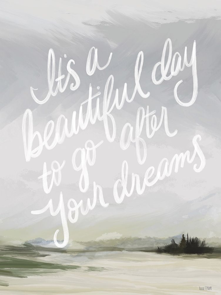 Its a Beautiful Day art print by House Fenway for $57.95 CAD