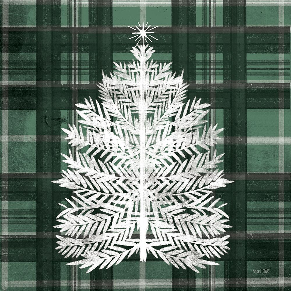 Flannel Evergreen art print by House Fenway for $57.95 CAD