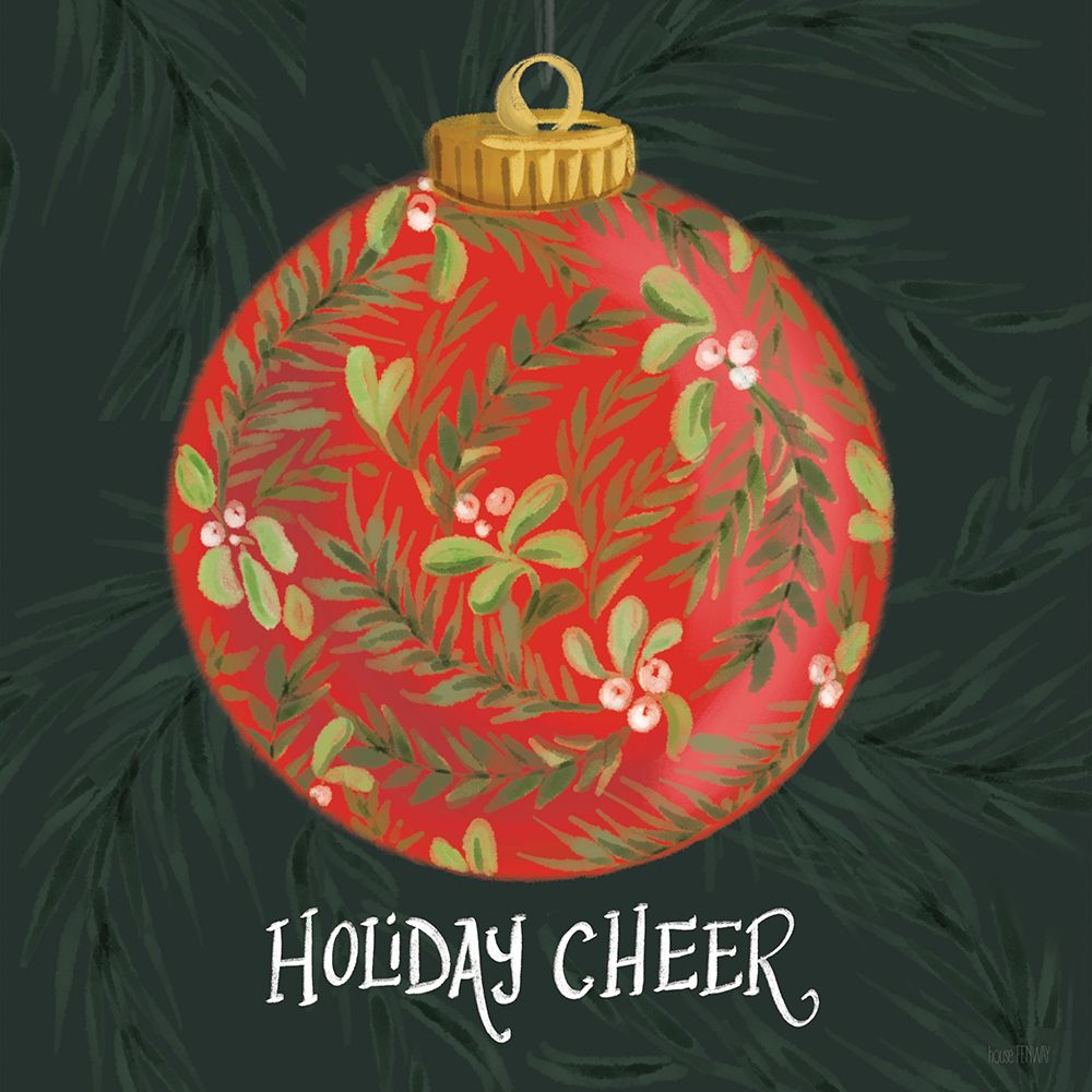 Holiday Cheer art print by House Fenway for $57.95 CAD