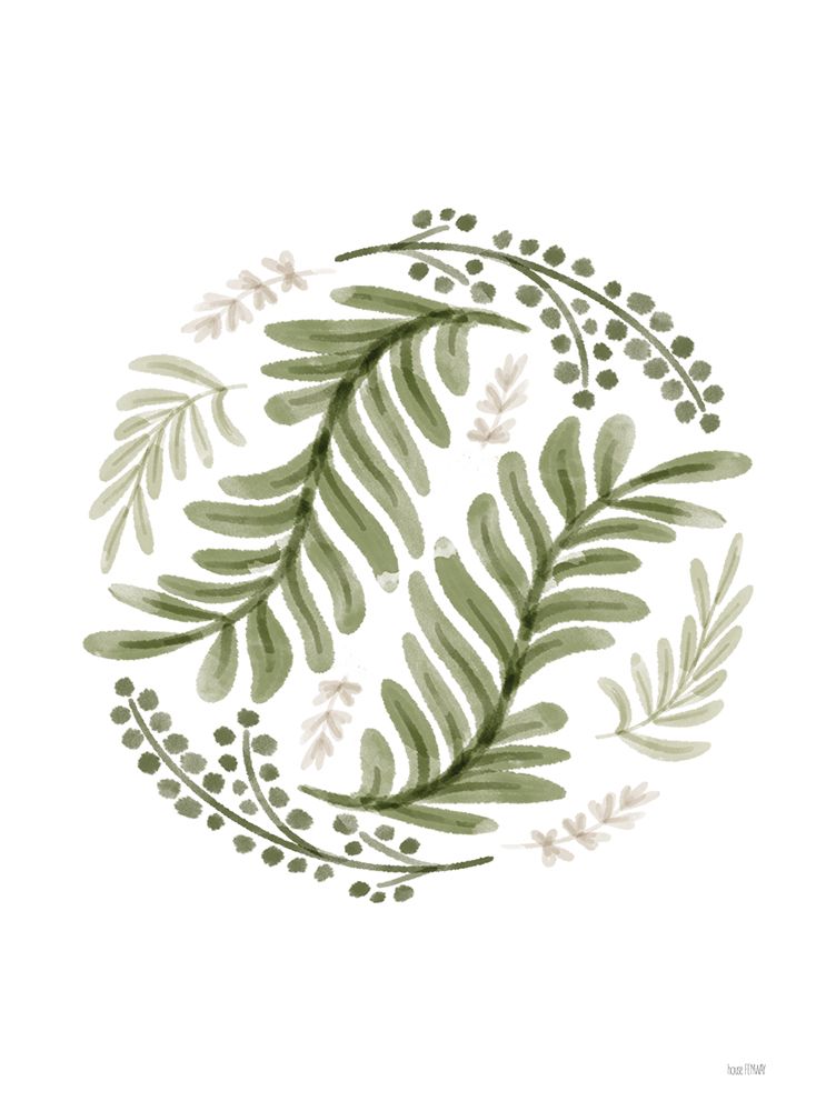Natures Circle art print by House Fenway for $57.95 CAD