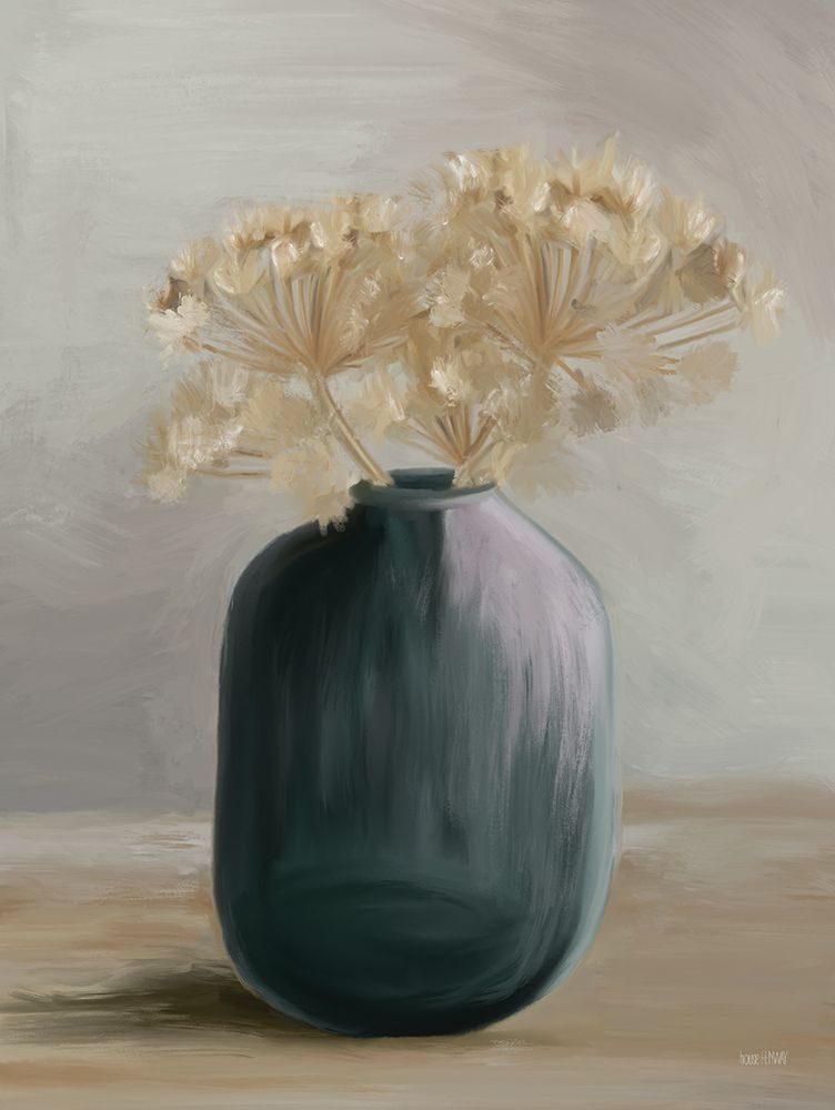 Dried Blooms in Blue art print by House Fenway for $57.95 CAD