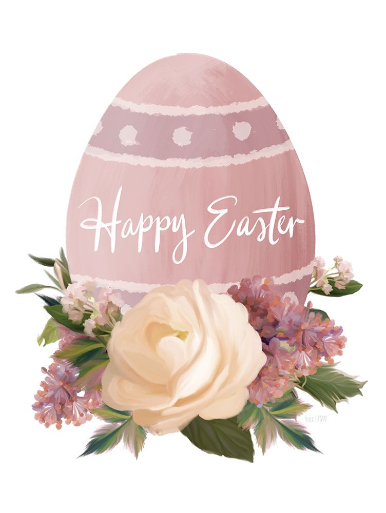 Happy Easter art print by House Fenway for $57.95 CAD