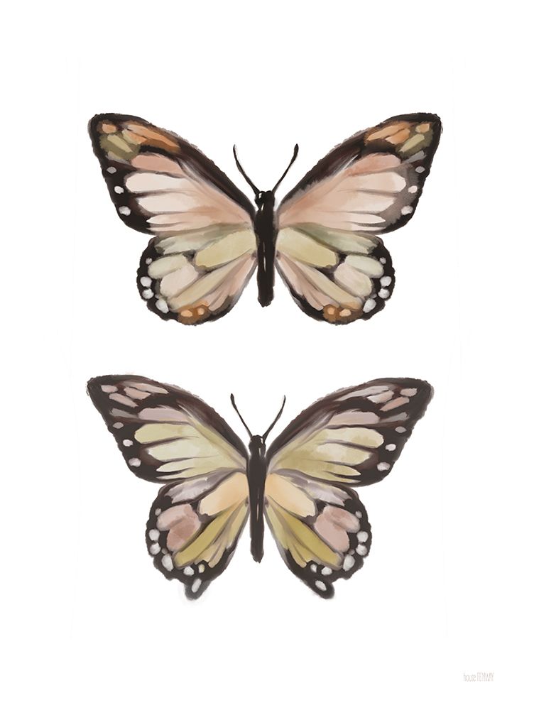 Summer Butterflies art print by House Fenway for $57.95 CAD