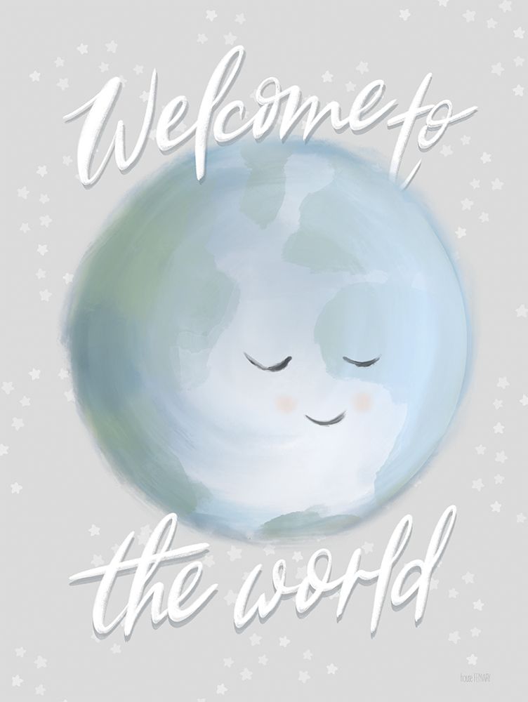 Welcome to the World art print by House Fenway for $57.95 CAD