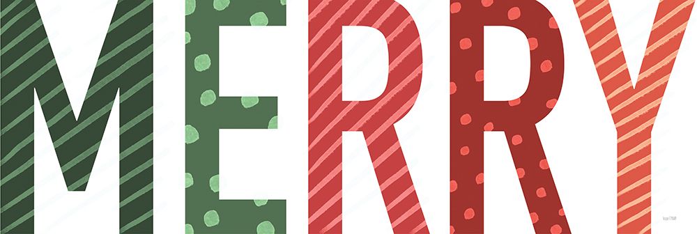 MERRY art print by House Fenway for $57.95 CAD