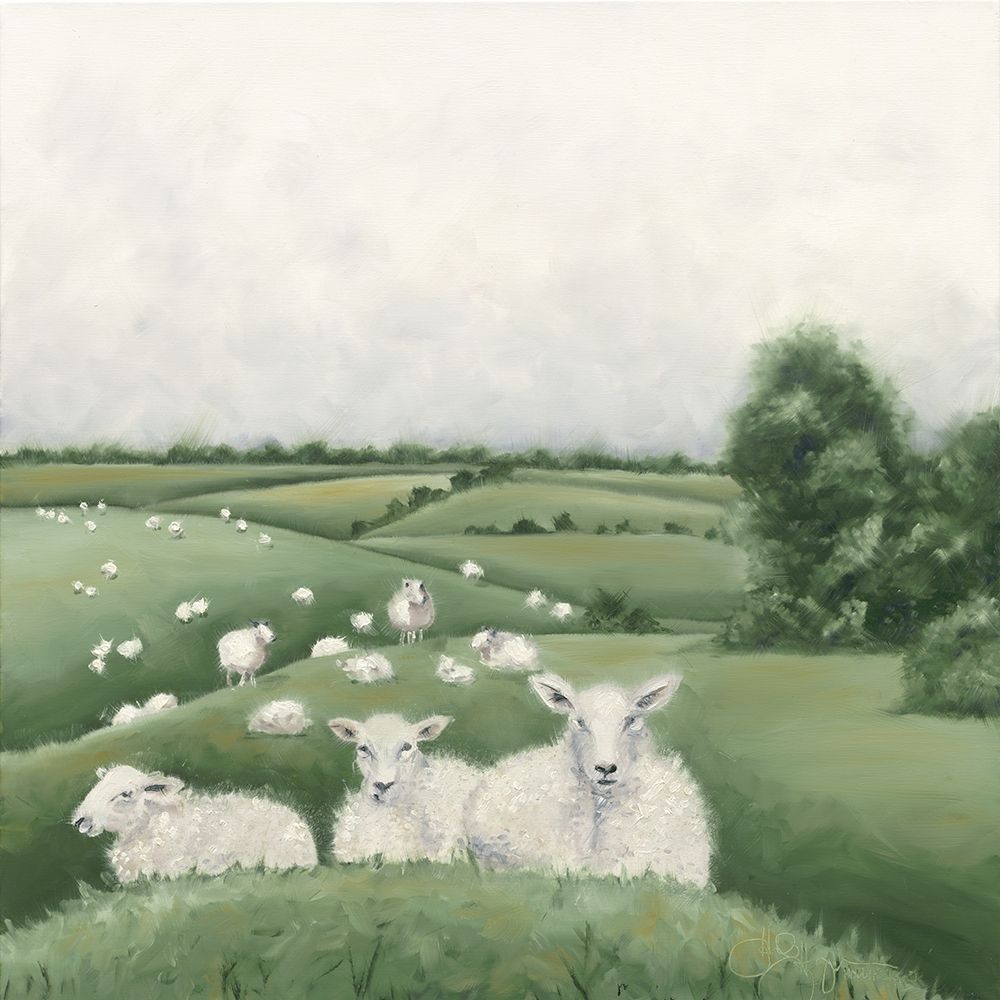 Down on the Farm II art print by Hollihocks Art for $57.95 CAD