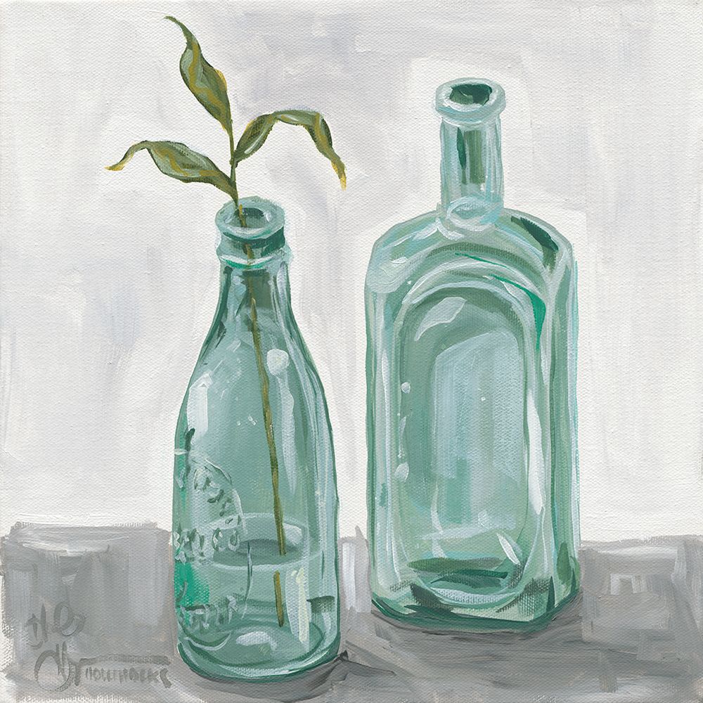 Glass Bottles art print by Hollihocks Art for $57.95 CAD