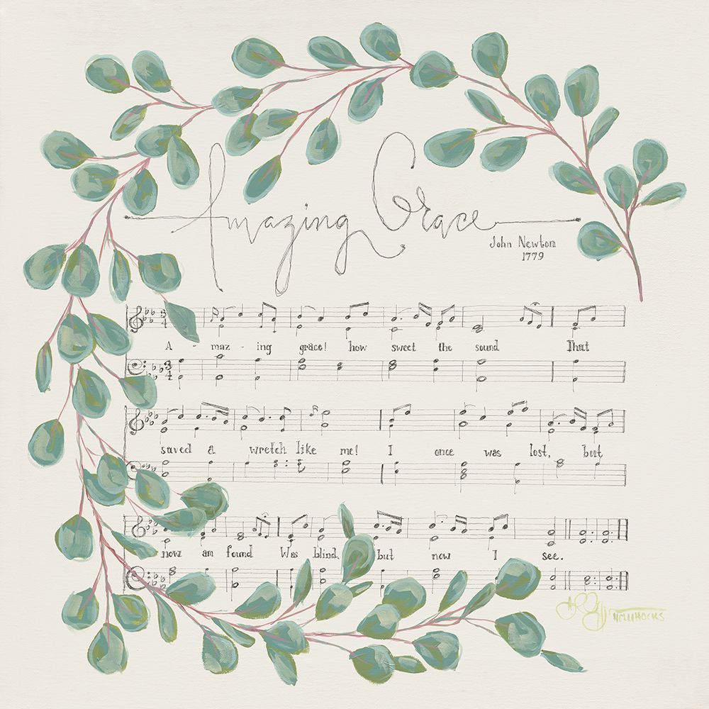 Amazing Grace art print by Hollihocks Art for $57.95 CAD