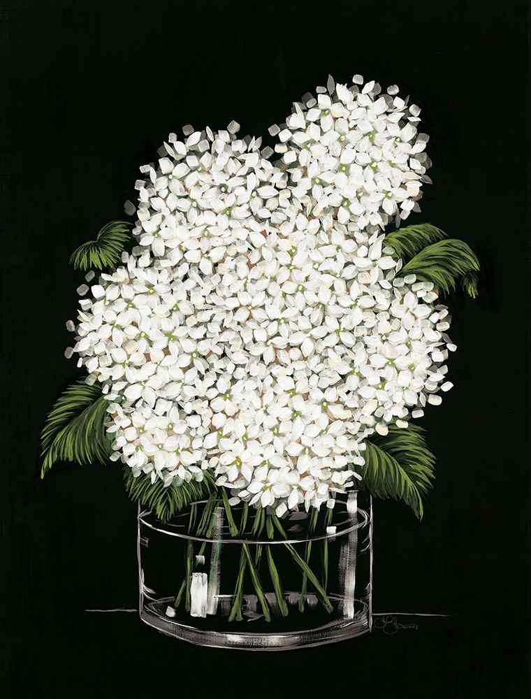 Hydrangea in Vase art print by Hollihocks Art for $57.95 CAD