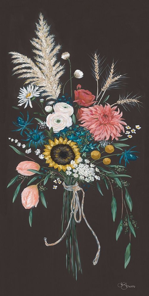 Wildflowers I art print by Hollihocks Art for $57.95 CAD