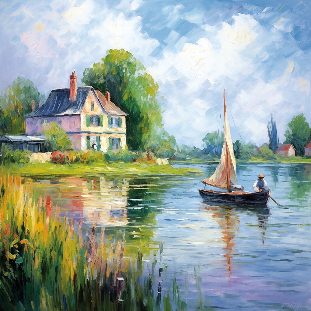 Sunday Sailing art print by Heidi Kuntz for $57.95 CAD