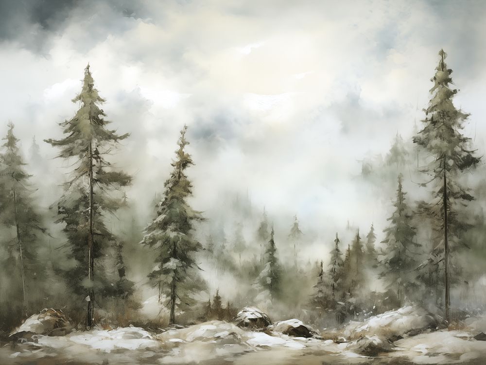 Winter Hike art print by Heidi Kuntz for $57.95 CAD