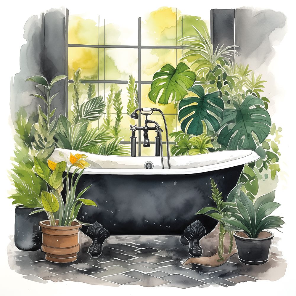 Bathtub Sanctuary 2 art print by Heidi Kuntz for $57.95 CAD