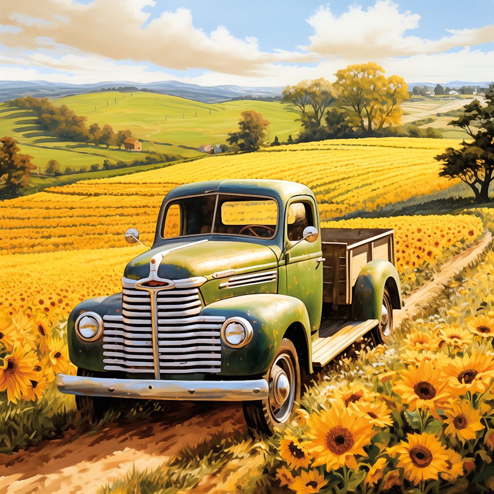 Sunshine Blooms art print by Heidi Kuntz for $57.95 CAD