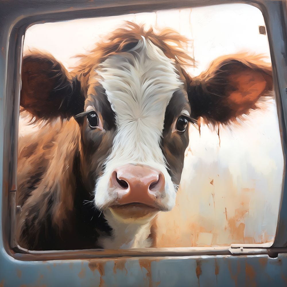 Peeking In I art print by Heidi Kuntz for $57.95 CAD