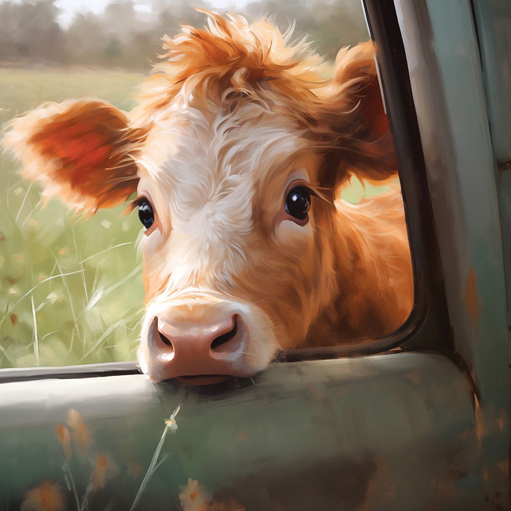 Peeking In II art print by Heidi Kuntz for $57.95 CAD