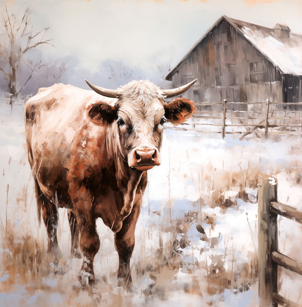 Cold in the Country art print by Heidi Kuntz for $57.95 CAD