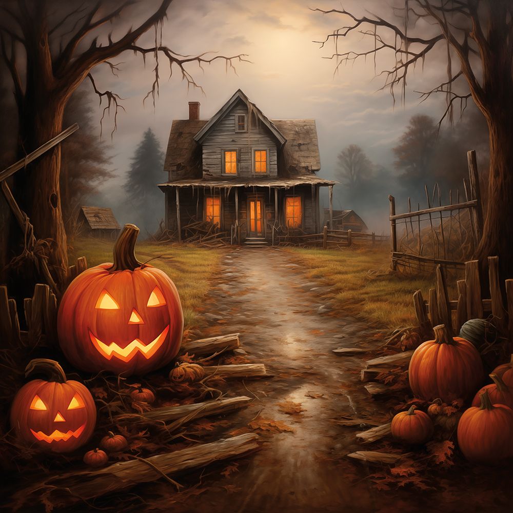 Jack-o-Lantern Glow art print by Heidi Kuntz for $57.95 CAD