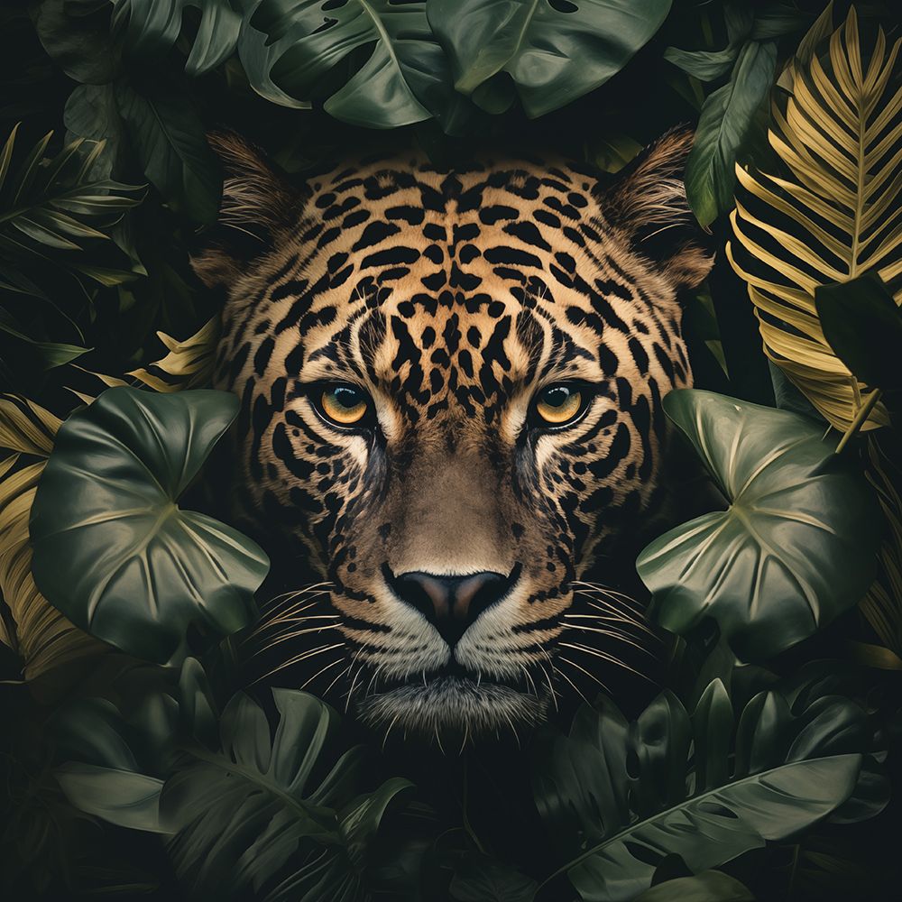 Jaguar in the Jungle art print by Heidi Kuntz for $57.95 CAD