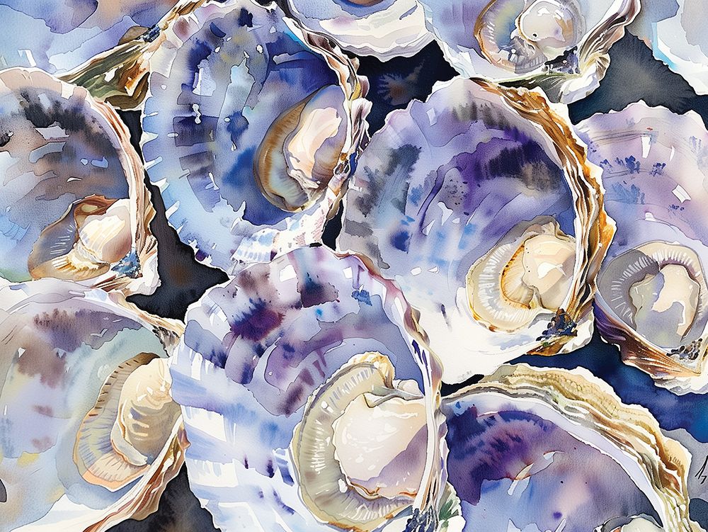 Clam Shellabration art print by Heidi Kuntz for $57.95 CAD