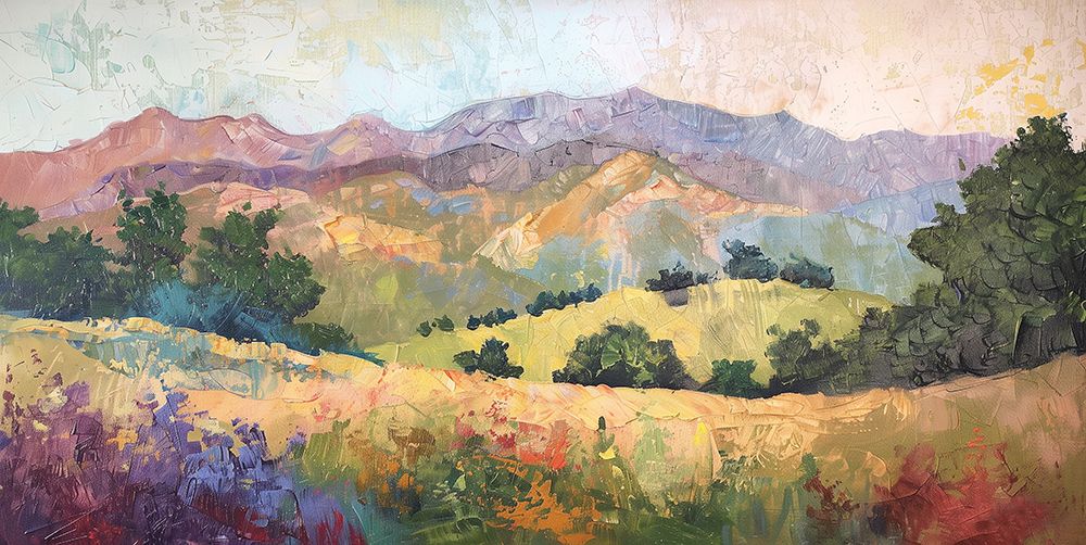 Sunlit Hills art print by Heidi Kuntz for $57.95 CAD