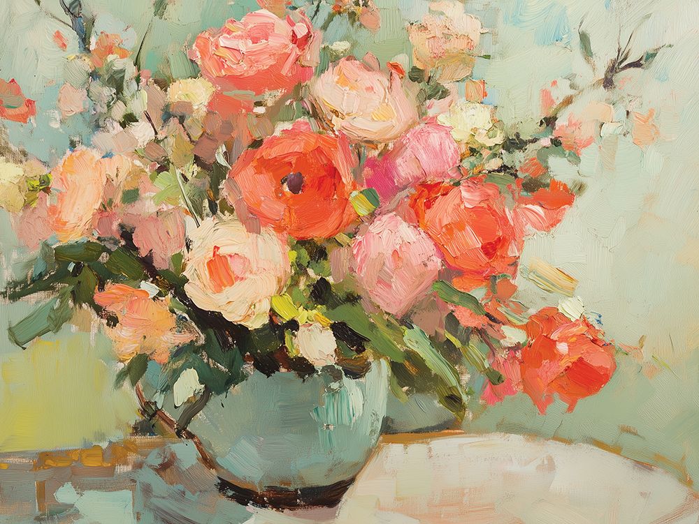 Blushing Blooms art print by Heidi Kuntz for $57.95 CAD
