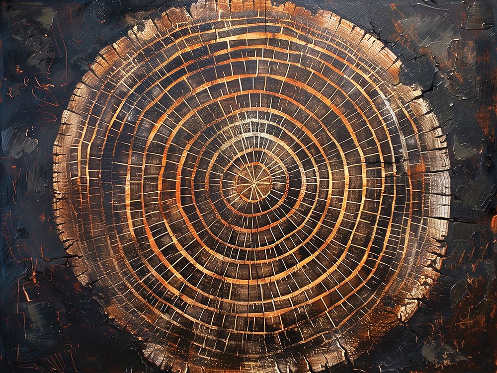 Times Compass art print by Heidi Kuntz for $57.95 CAD