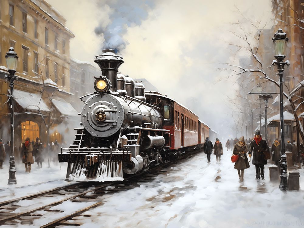 Coming Home for Christmas art print by Heidi Kuntz for $57.95 CAD