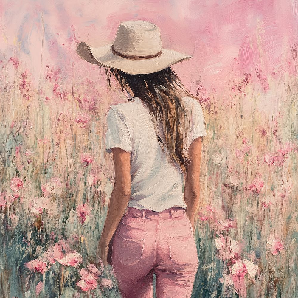 Pink Wildflower Wonder art print by Heidi Kuntz for $57.95 CAD