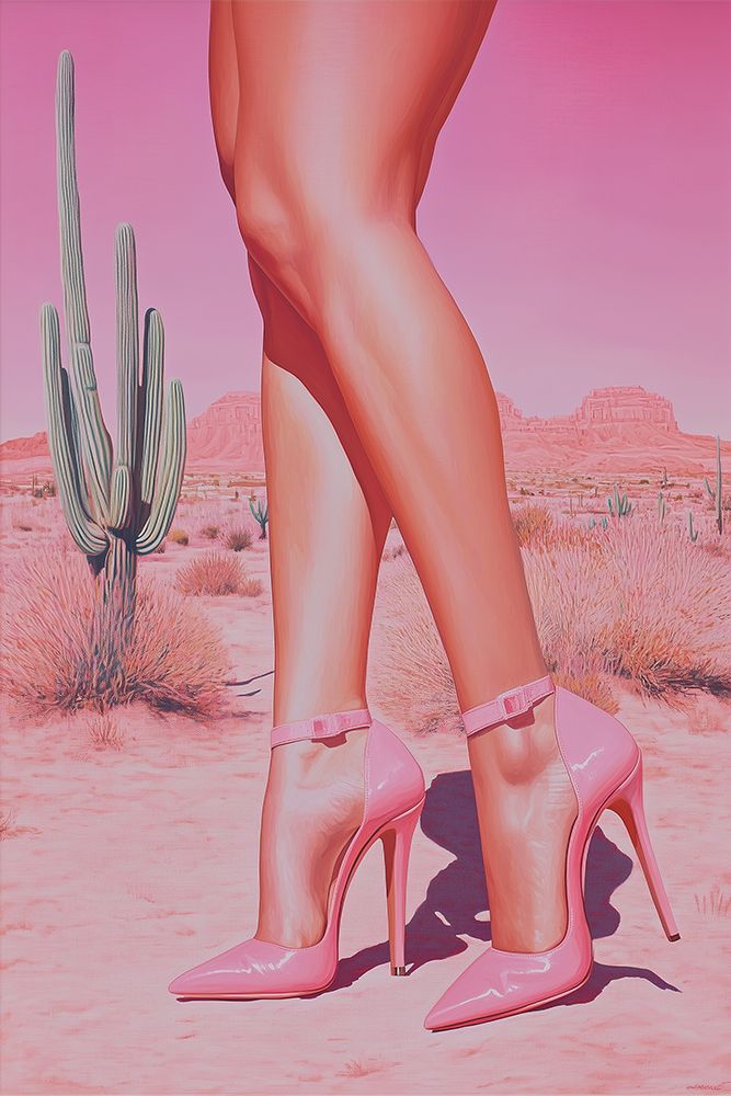 Desert Heels art print by Heidi Kuntz for $57.95 CAD