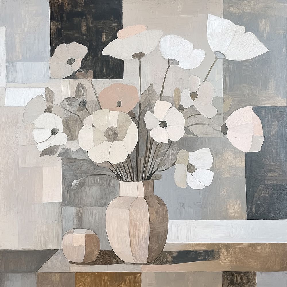 Floral Geometry art print by Heidi Kuntz for $57.95 CAD
