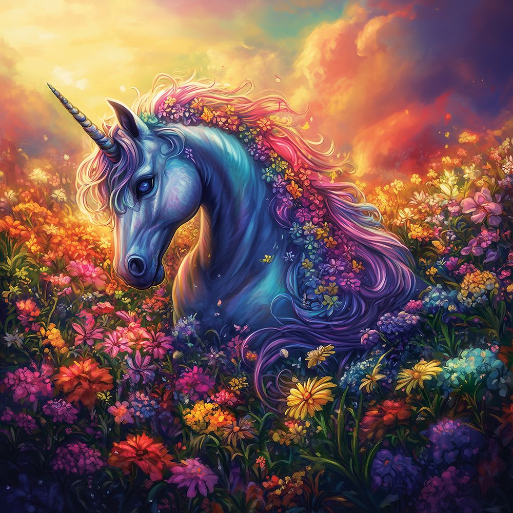 Mystical Unicorn art print by Heidi Kuntz for $57.95 CAD