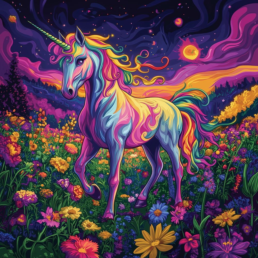 Celestial Meadow art print by Heidi Kuntz for $57.95 CAD