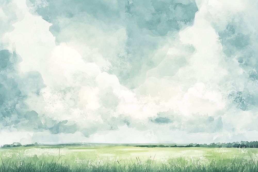 Billowing Cloudscape art print by Heidi Kuntz for $57.95 CAD