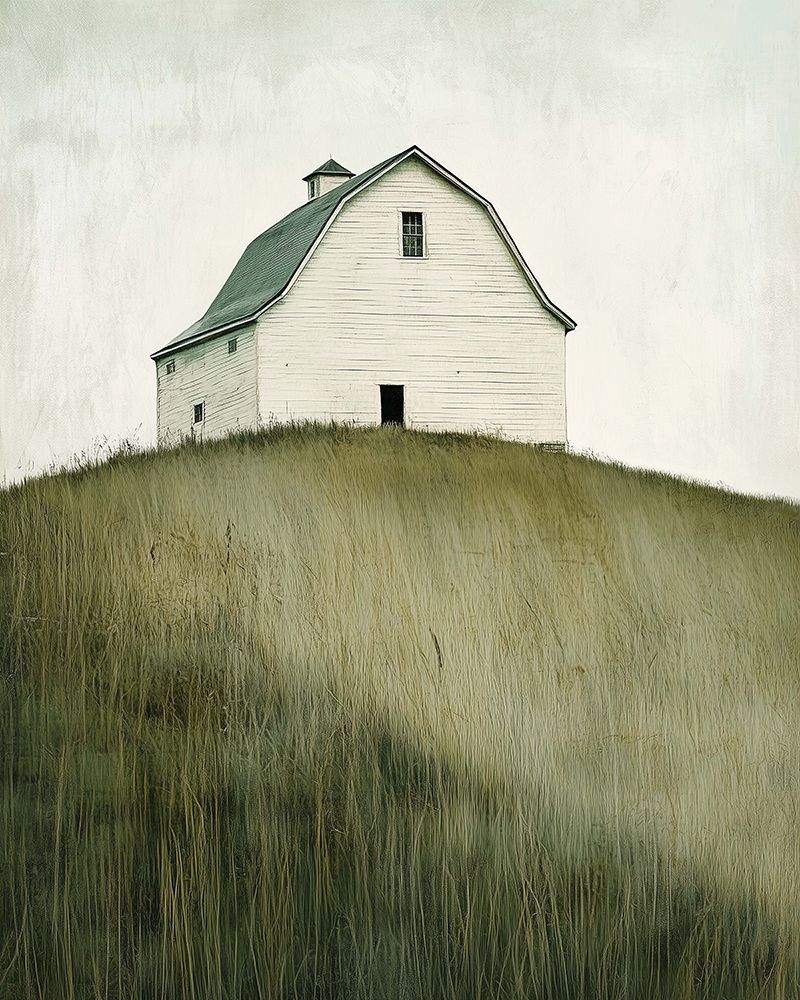 Schoolhouse Barn art print by Heidi Kuntz for $57.95 CAD