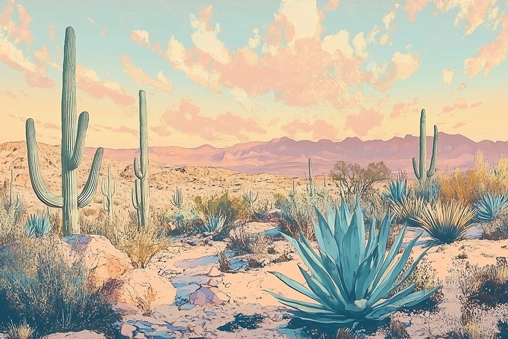Day in the Desert art print by Heidi Kuntz for $57.95 CAD