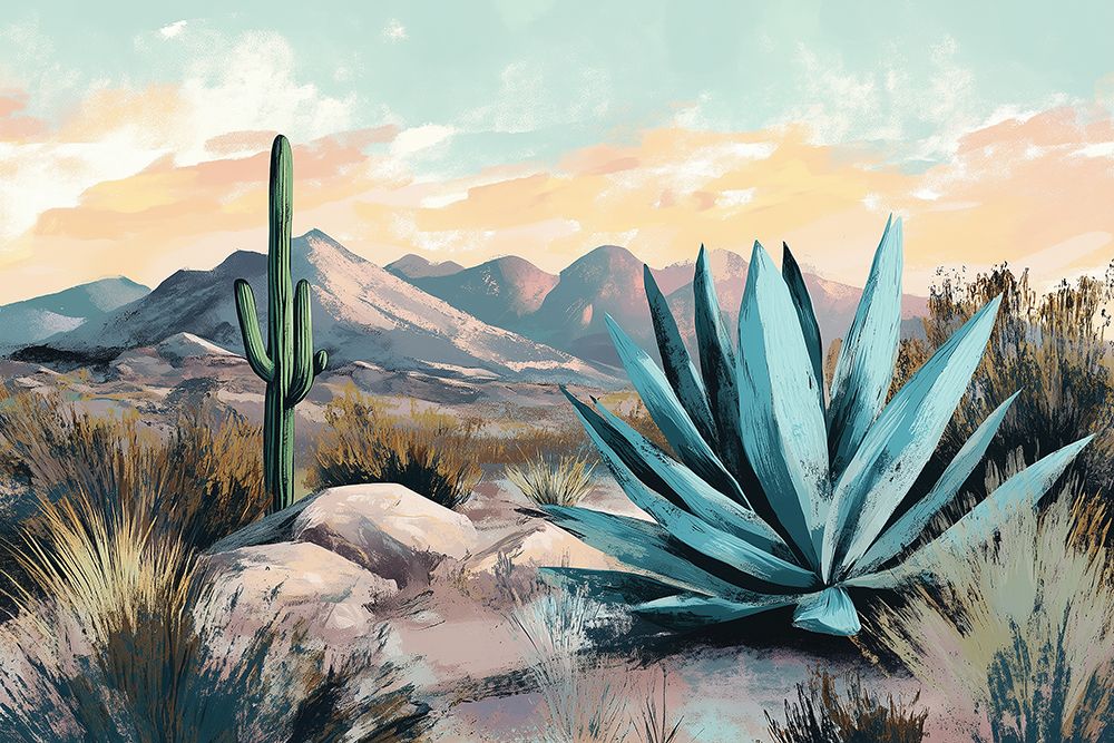 Desert Sunset art print by Heidi Kuntz for $57.95 CAD
