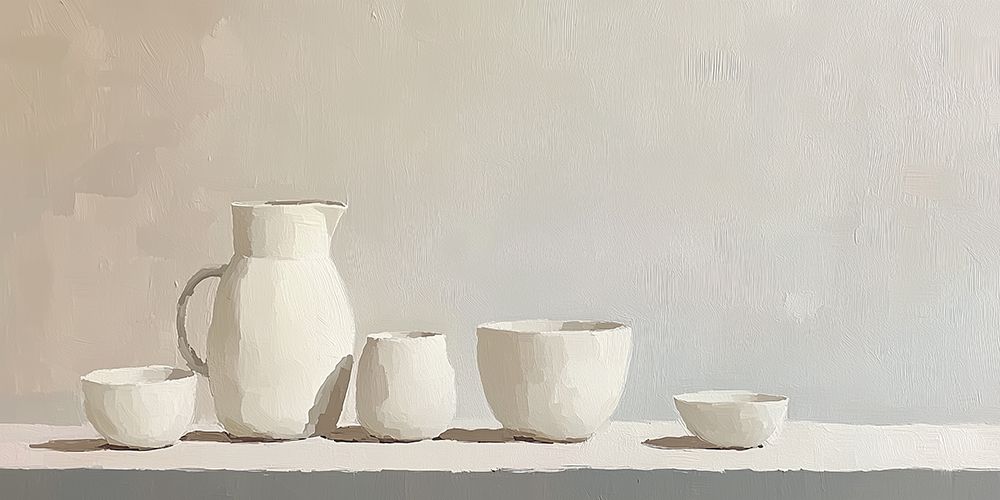 Study in White art print by Heidi Kuntz for $57.95 CAD