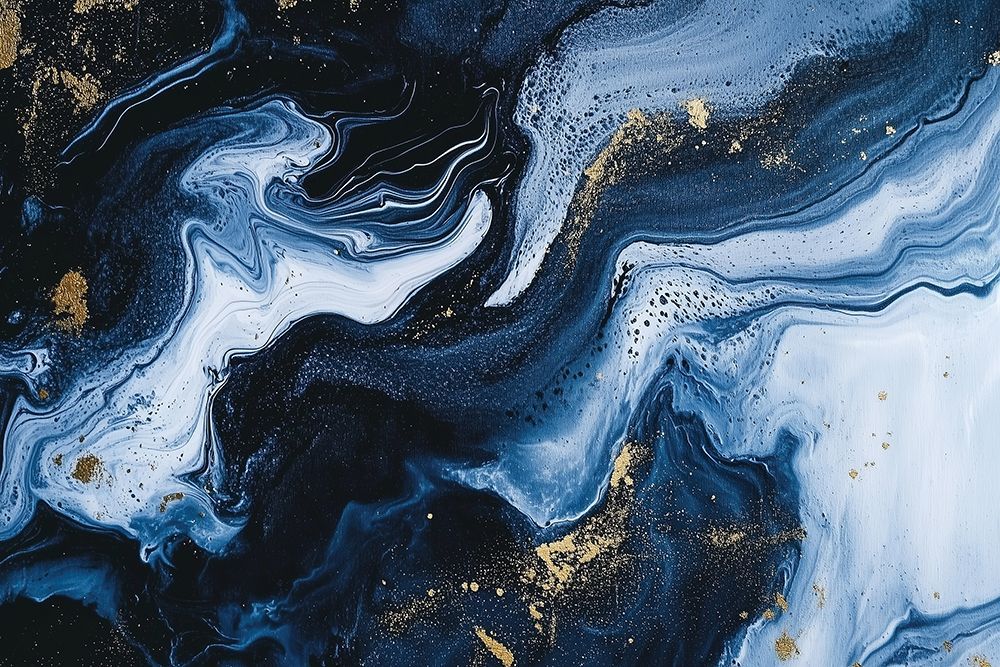 Blue Swirl art print by Heidi Kuntz for $57.95 CAD